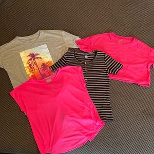 BIG GIRLS OLD NAVY T SHIRT LOT